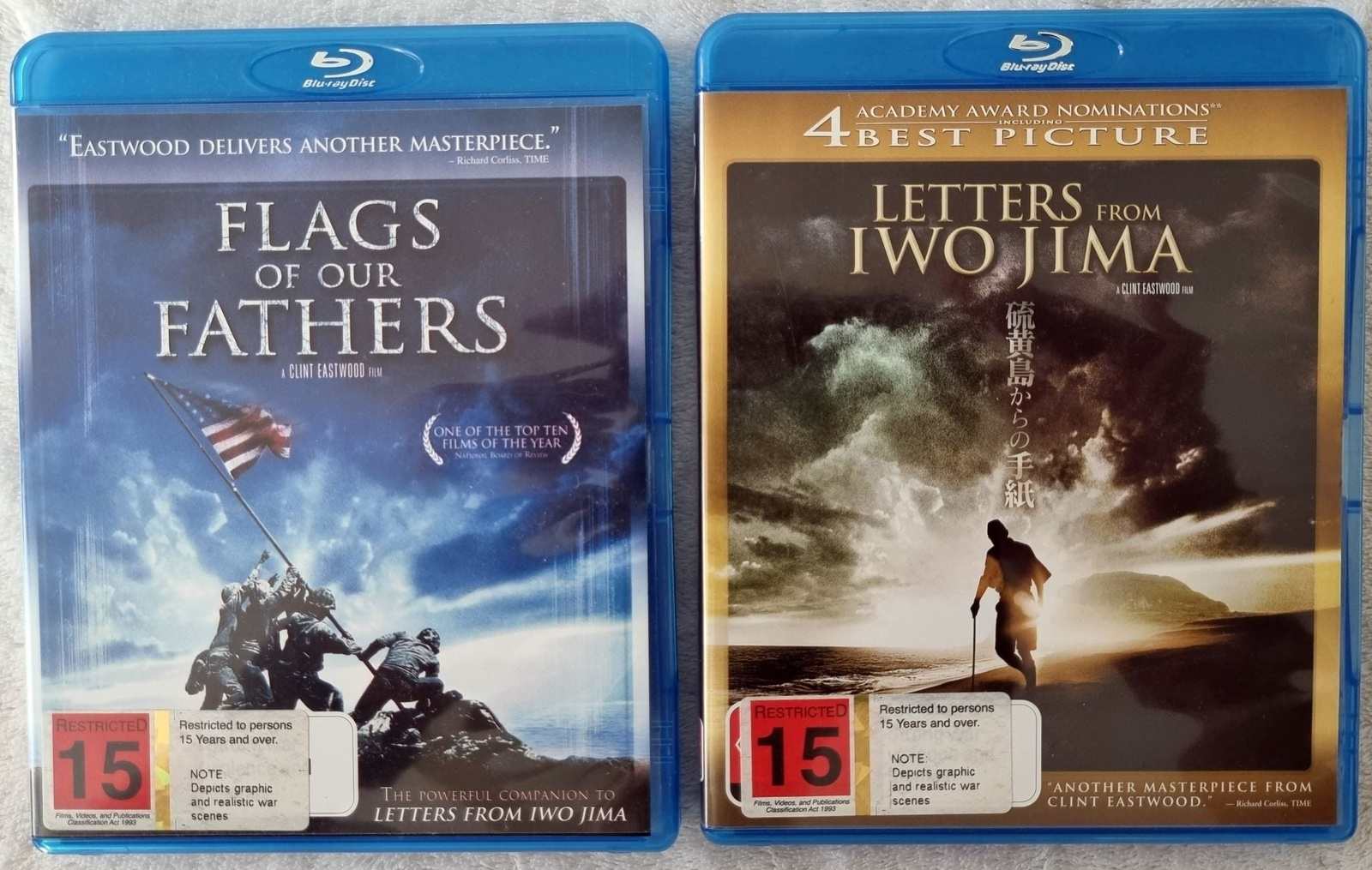 Letters from Iwo Jima / Flags of our Fathers Blu Ray