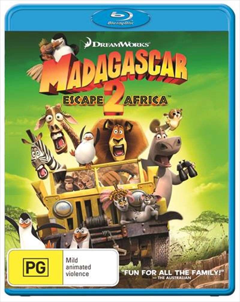 Madagascar 2 (Blu Ray) Default Title