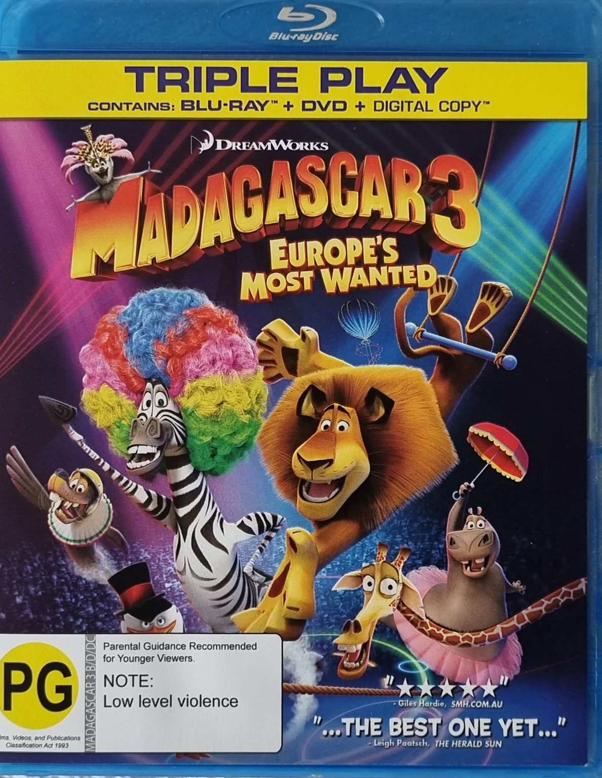 Madagascar 3 Europe's Most Wanted (Blu Ray) + DVD Default Title