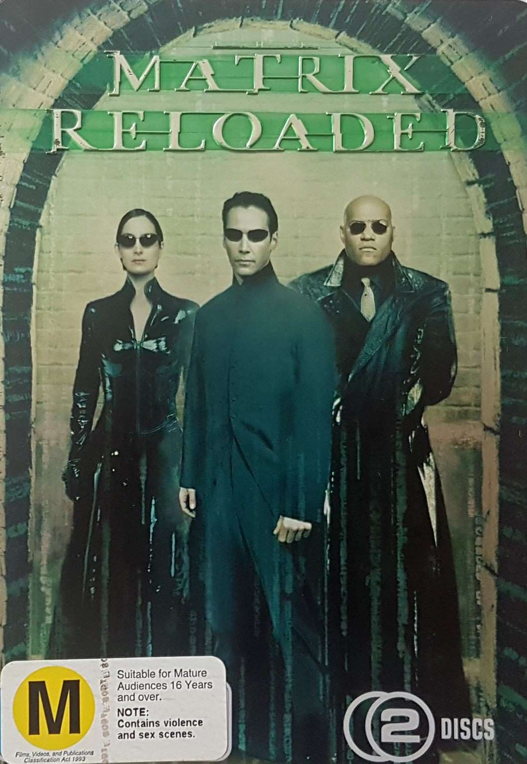 Matrix Reloaded 2 Disc Steelbook DVD