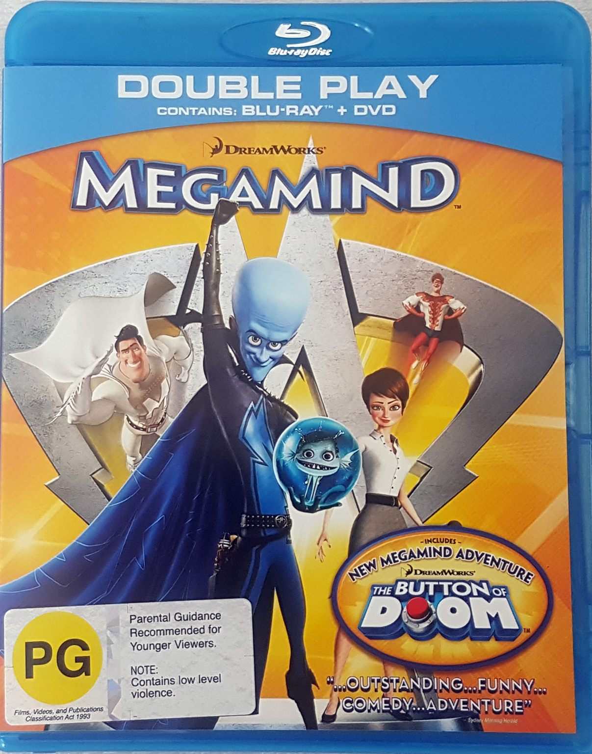 Megamind (Blu Ray) + DVD Default Title