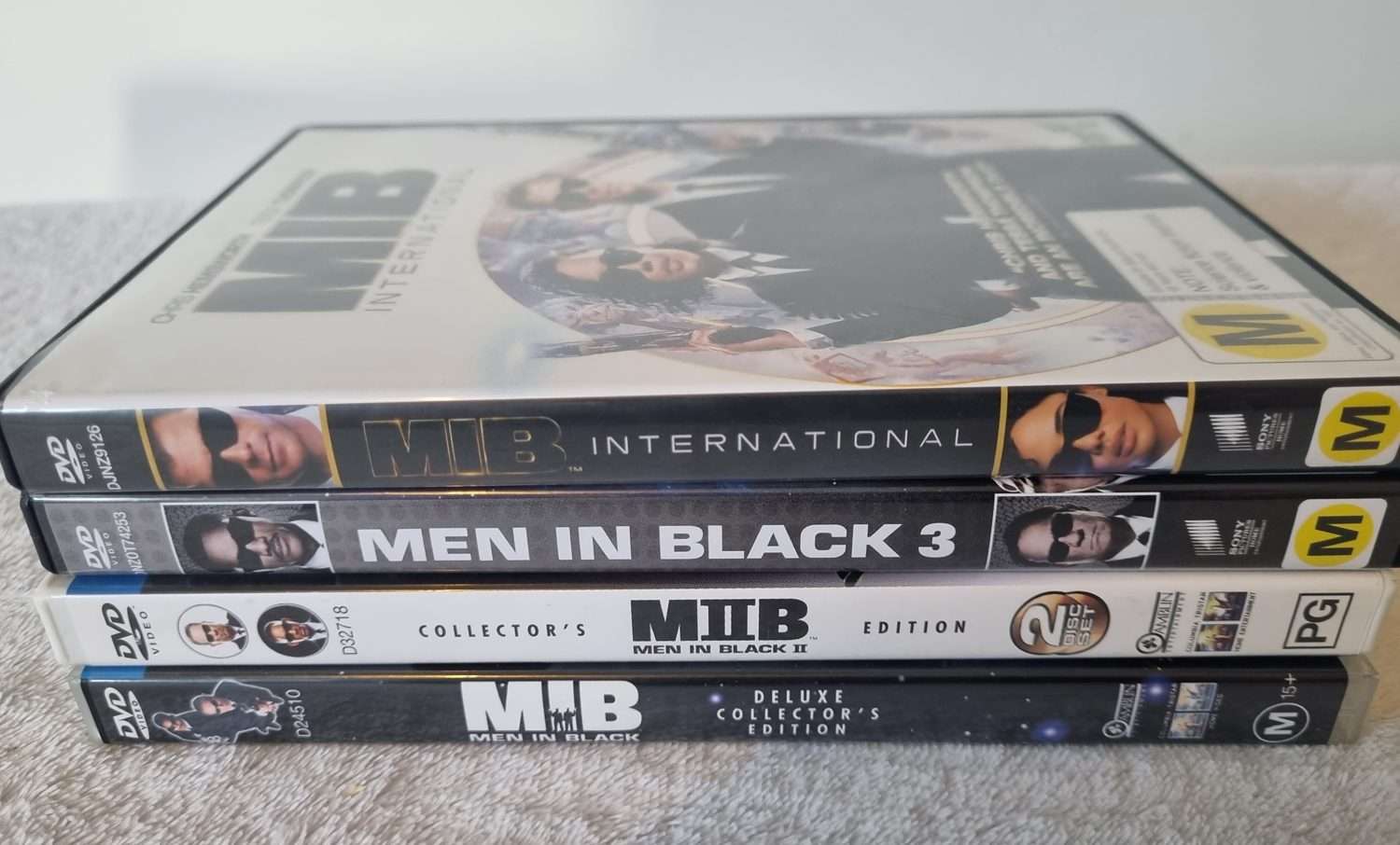 Men in Black Quadrilogy Collection 4 Disc Set