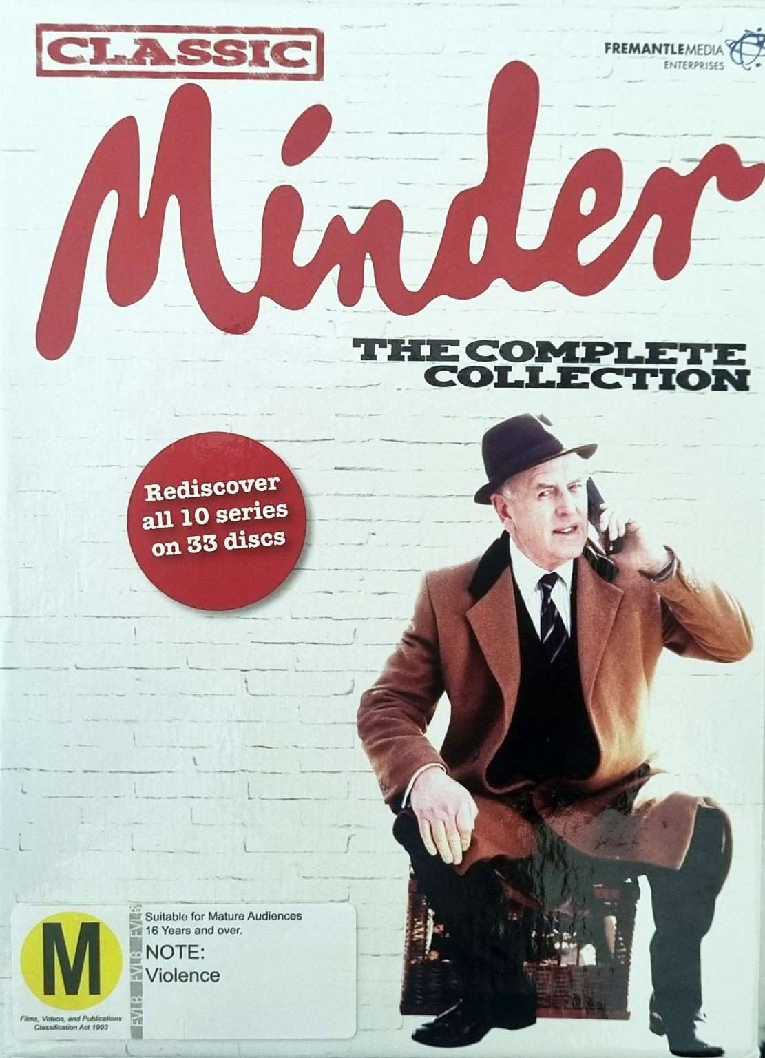 Minder: The Complete Series 1-10 33 Disc Set