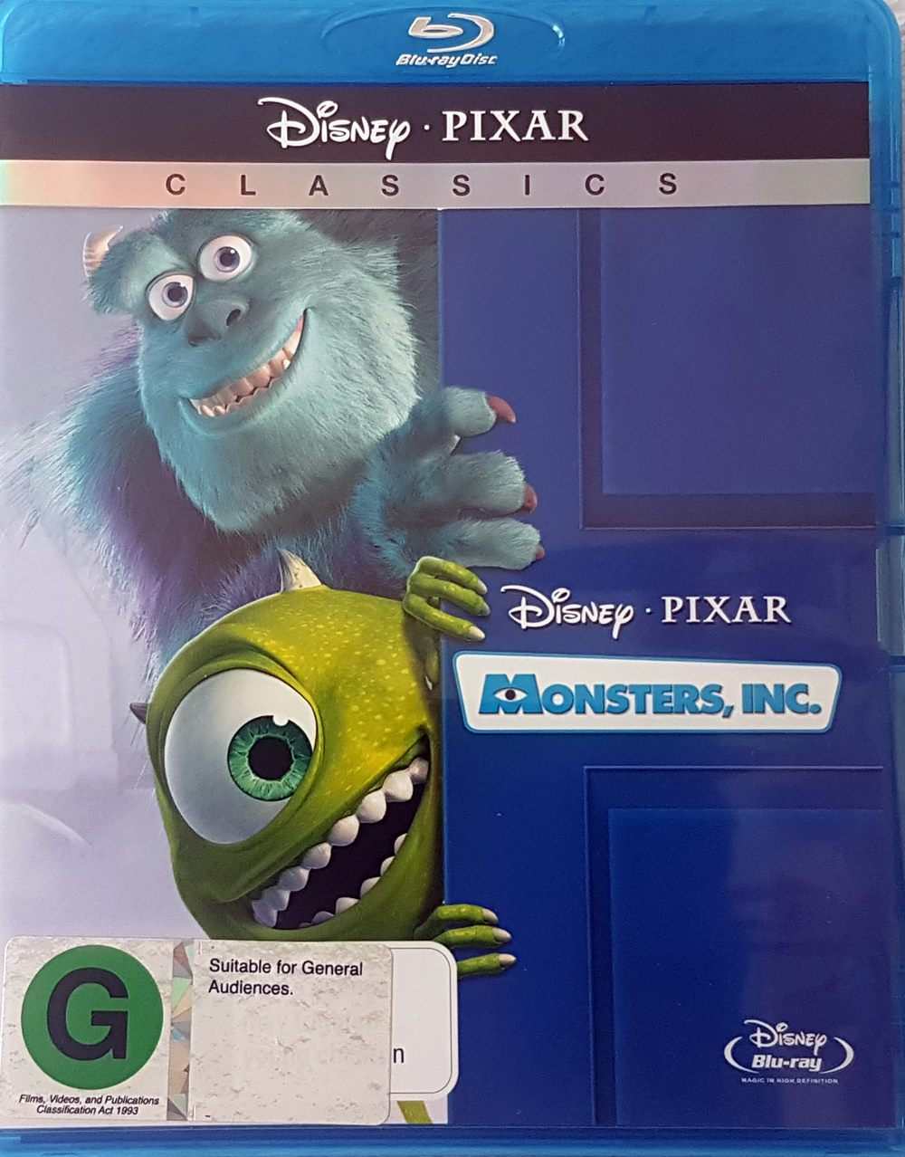 Monsters Inc. (Blu Ray) Two Disc Edition Default Title