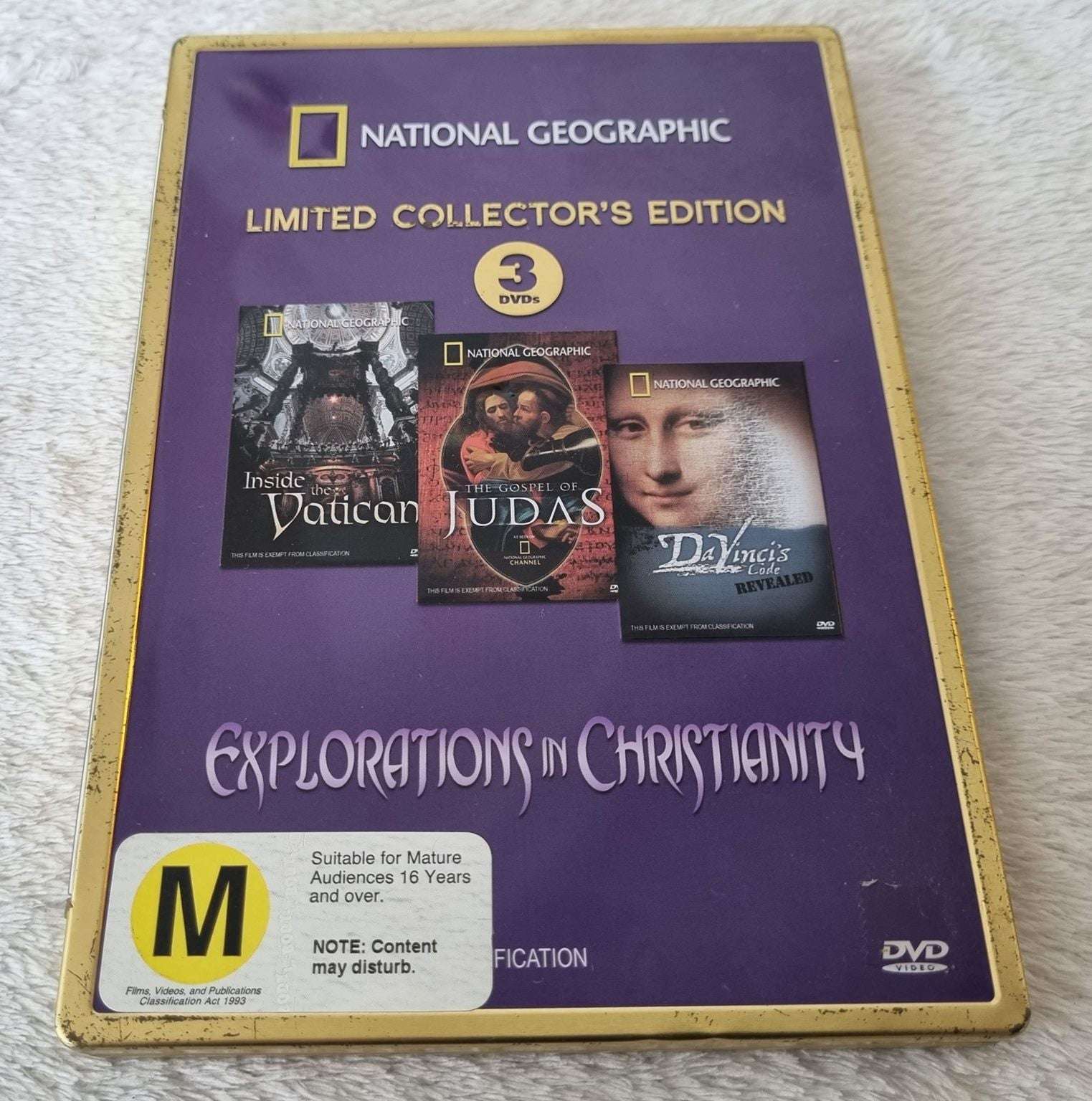National Geographic - Explorations in Christianity 3 Disc Tin Set