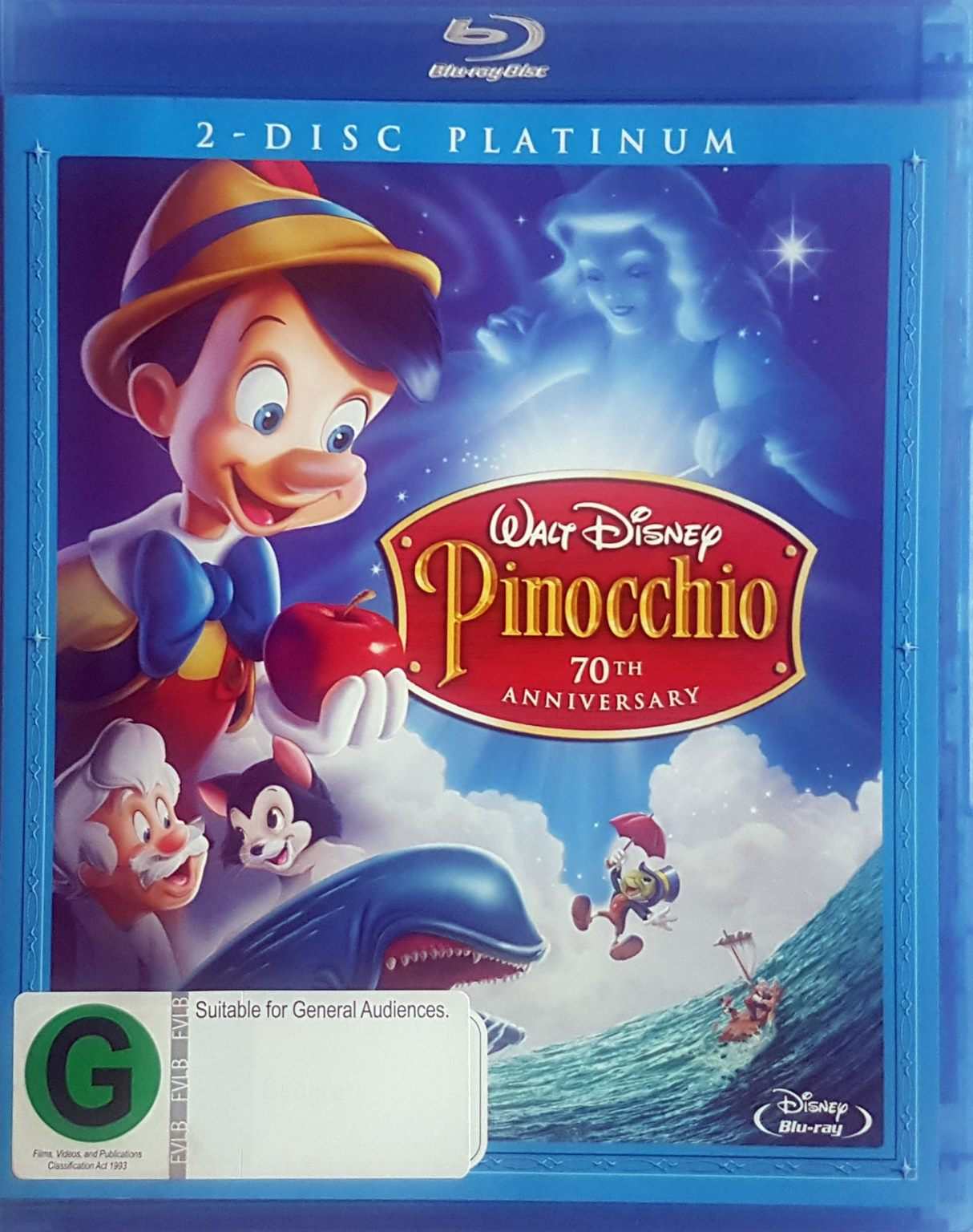 Pinocchio 70th Anniversary (Blu Ray) Default Title