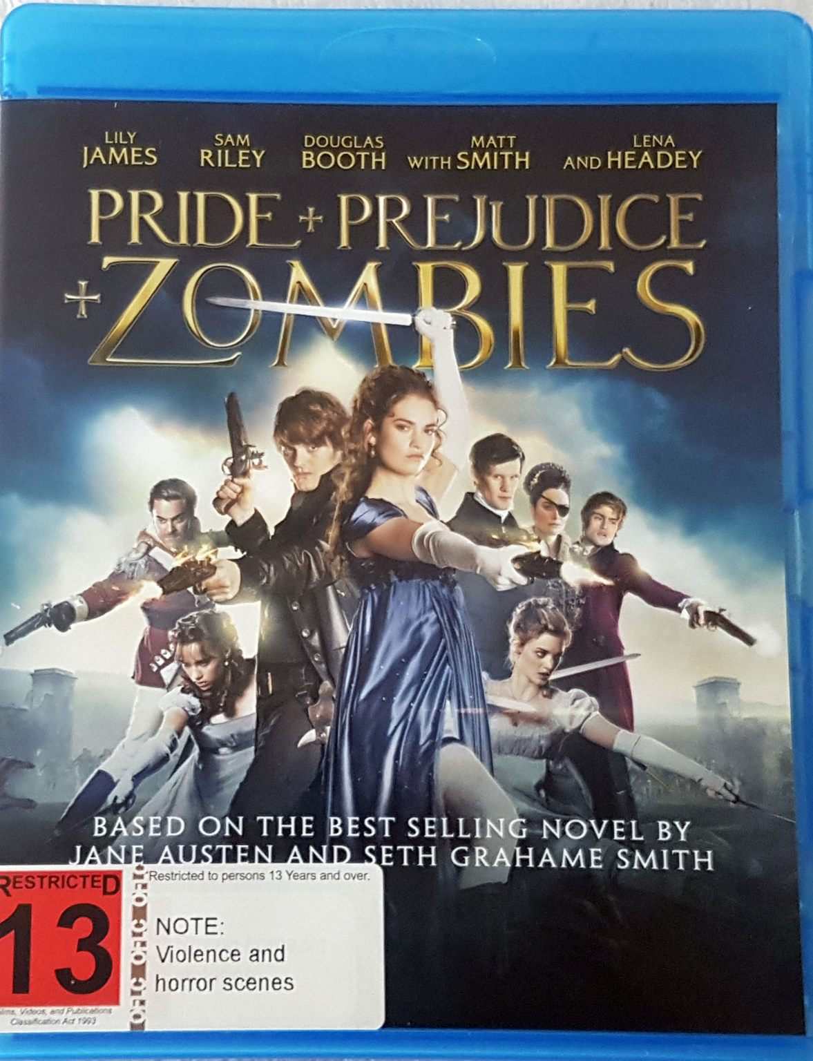Pride + Prejudice + Zombies (Blu Ray) Default Title