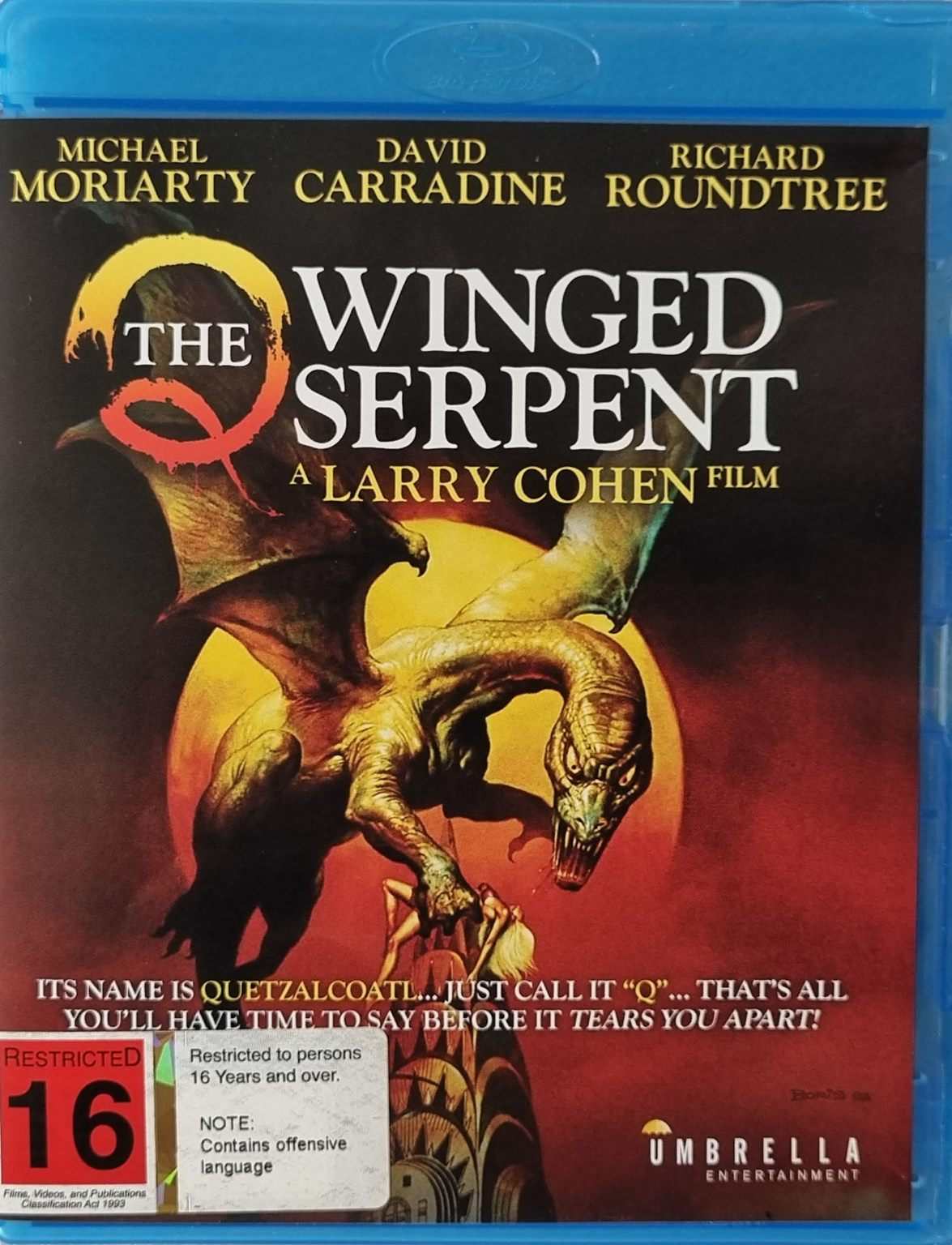 Q the Winged Serpent (Blu Ray) Default Title