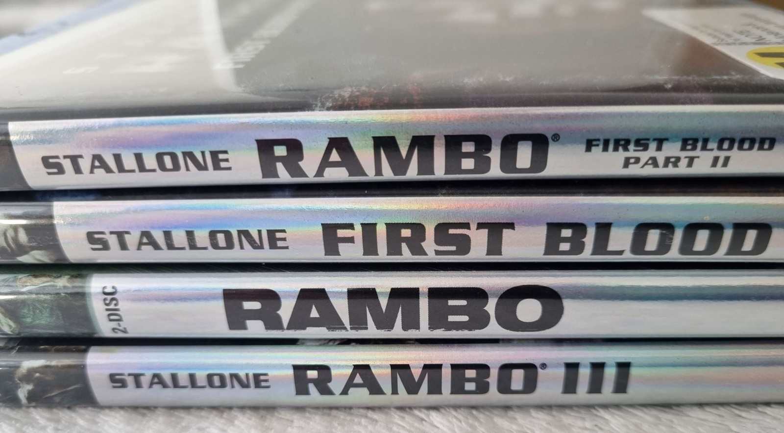 Rambo Quadrilogy Movies 1 - 4 (Blu Ray) Default Title