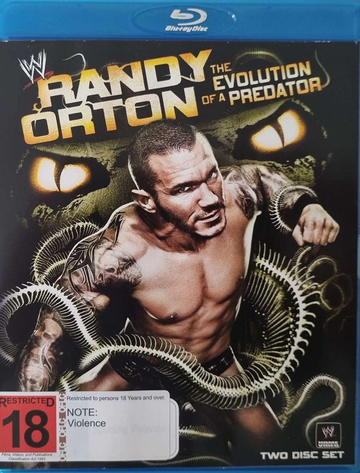 Randy Orton: The Evolution of a Predator: WWE  (Blu Ray)