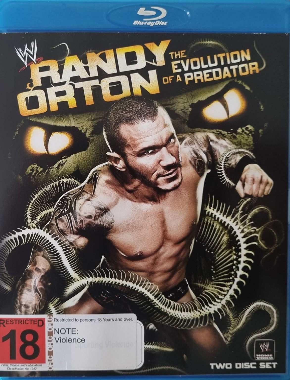Randy Orton: The Evolution of a Predator: WWE Blu Ray