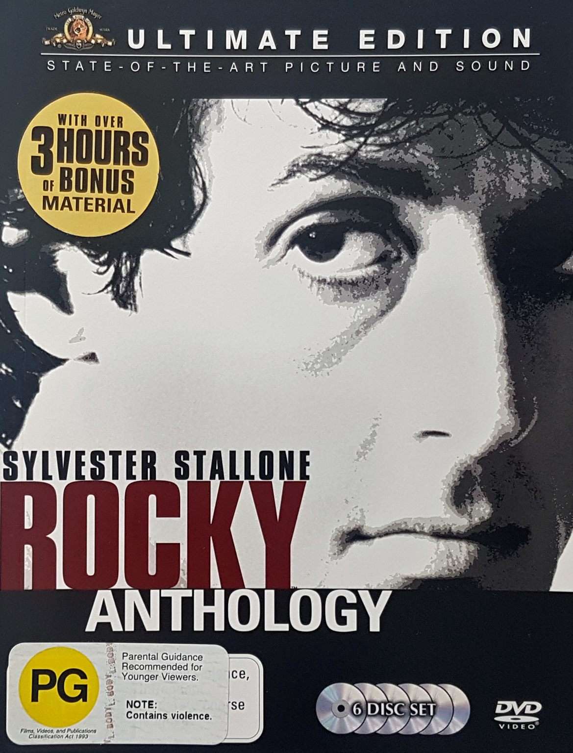 Rocky Anthology - 5 movies 6 Disc Set