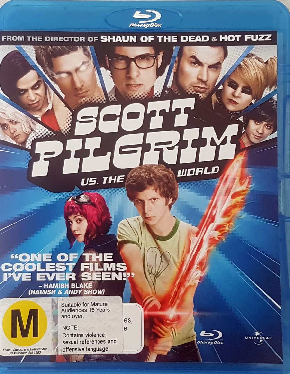 Scott Pilgrim vs the World (Blu Ray) Default Title