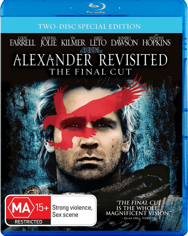 Alexander Revisted: The Final Cut 2 Disc Special Edition Blu Ray