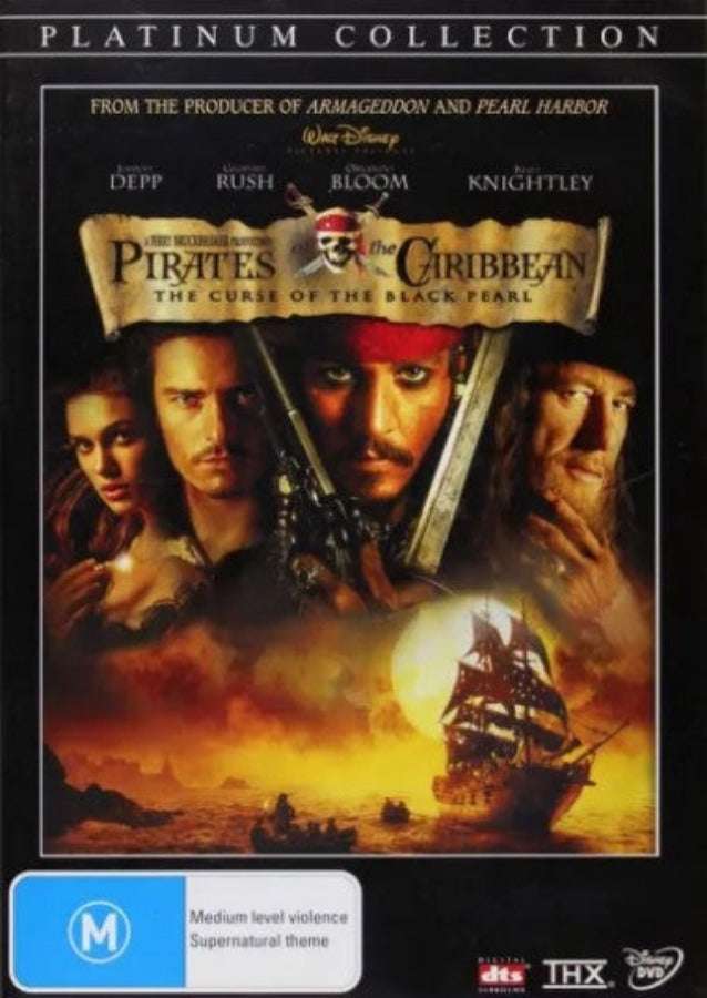 Pirates of the Caribbean - The Curse of the Black Pearl Brand New