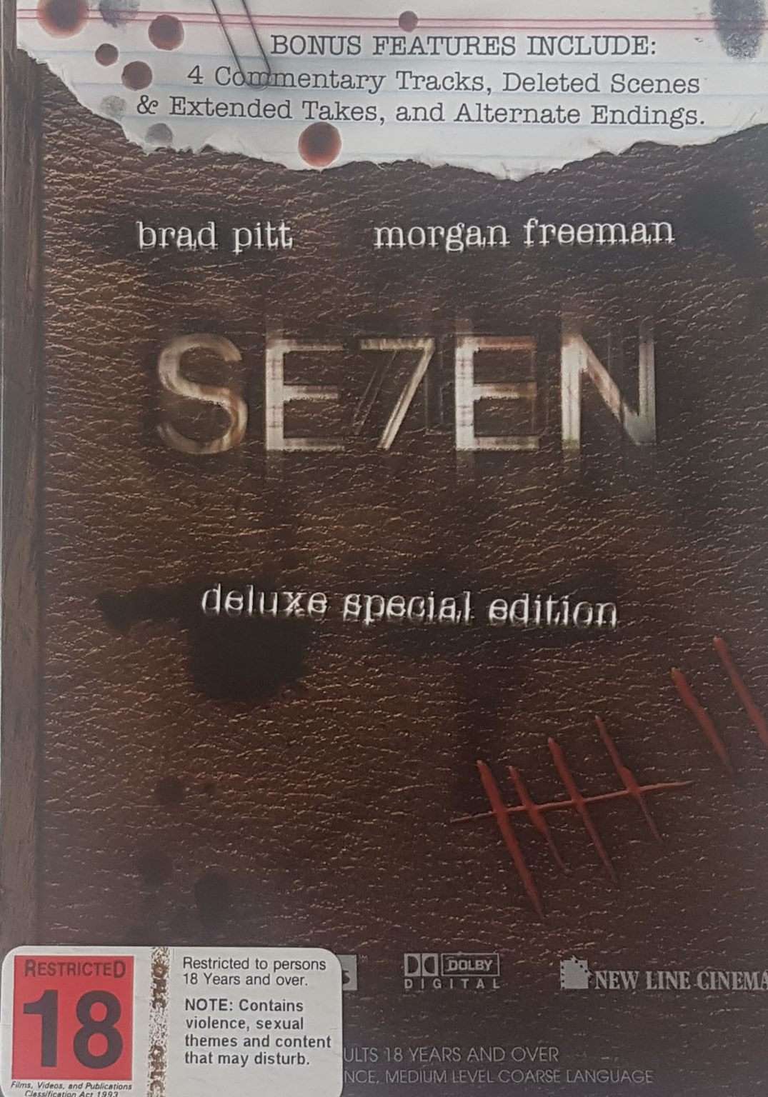 Seven 2 Disc Deluxe Special Edition