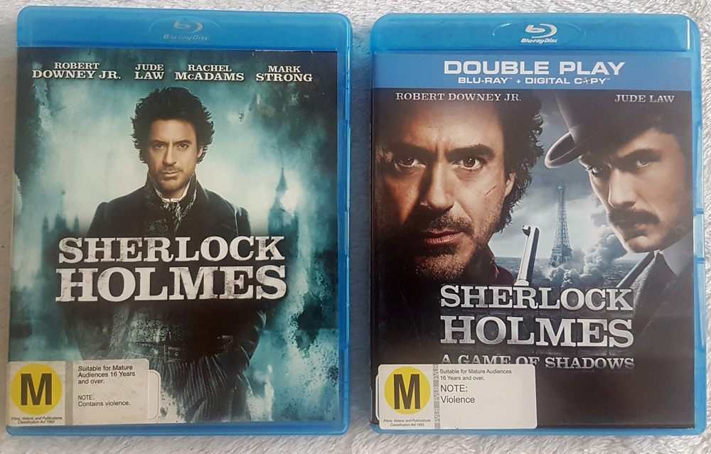 Sherlock Holmes / Sherlock Holmes: A Game of Shadows Blu Ray