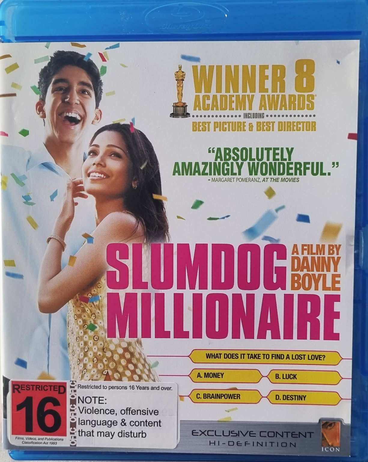 Slumdog Millionaire (Blu Ray) Default Title