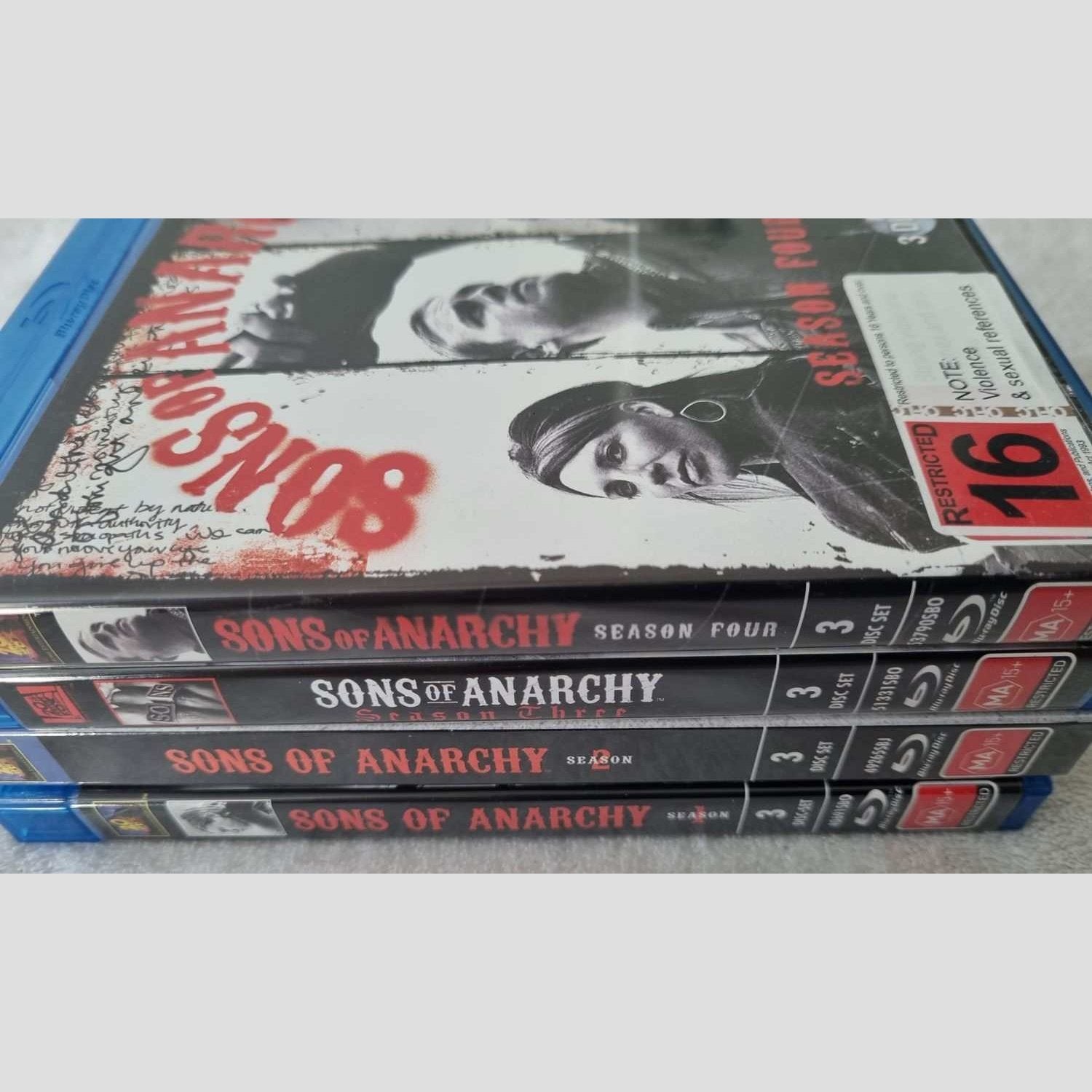 Sons of Anarchy Seasons 1-4 (Blu Ray) Default Title