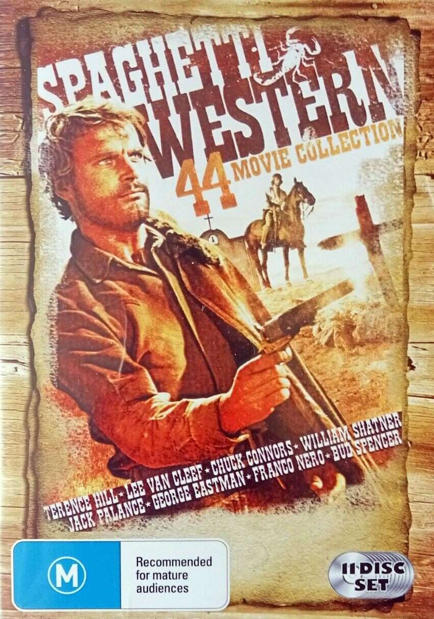 Spaghetti Westerns 44 Movie Collection 11 Disc Set