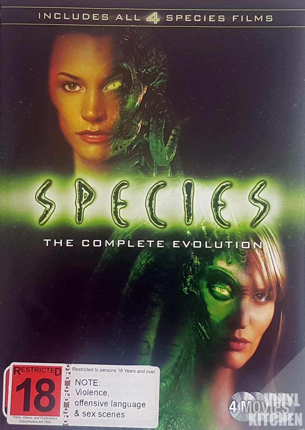 Species: The Complete Evolution 4 Disc Set