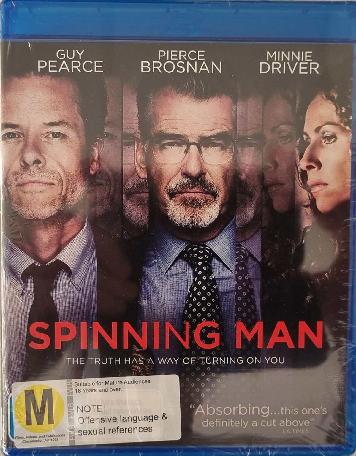 Spinning Man Blu Ray Brand New