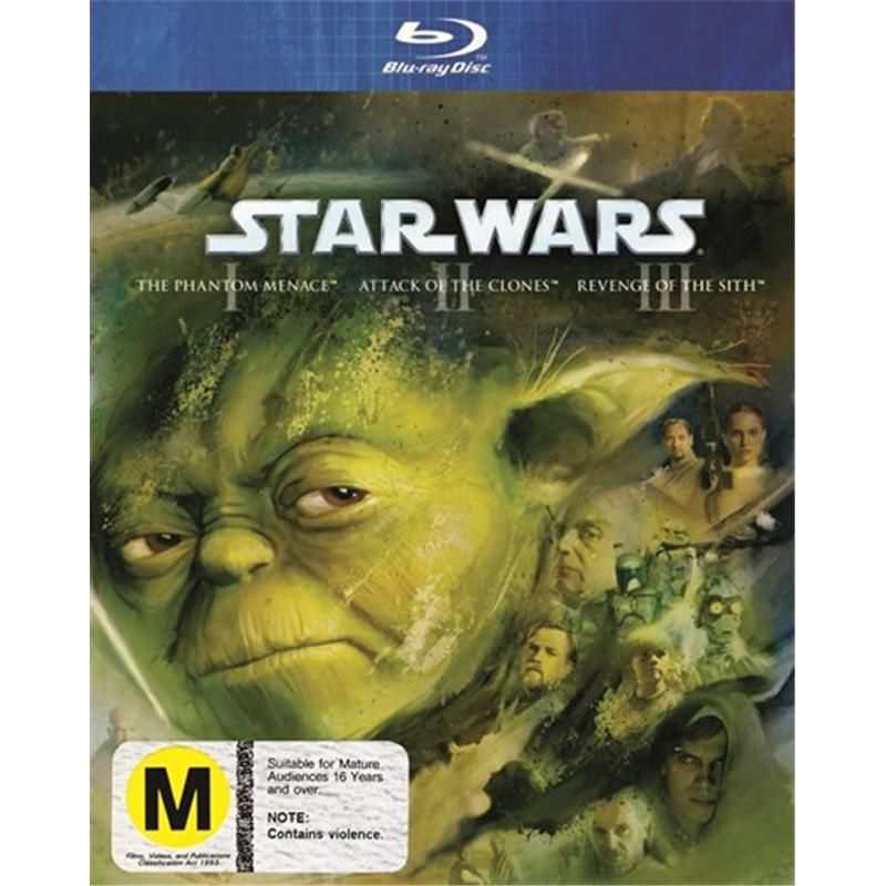 Star Wars: The Phantom Menace/Attack of the Clones/Revenge of the Sith Blu Ray