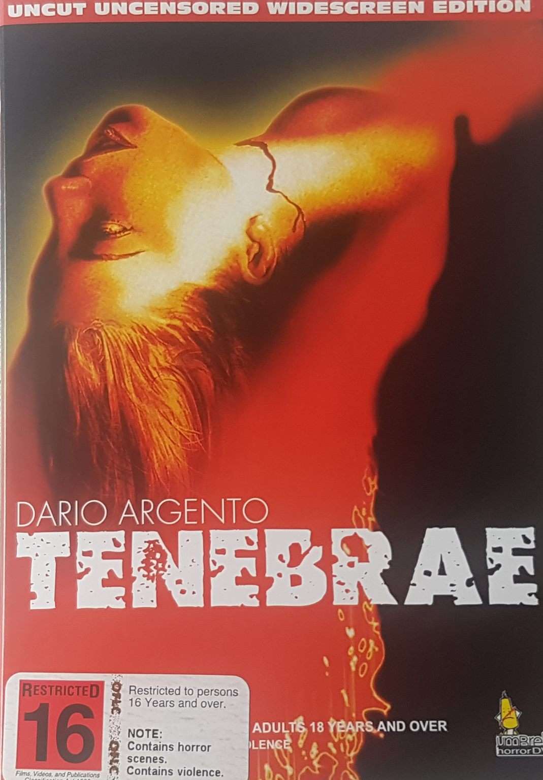 Tenebrae Dario Argento