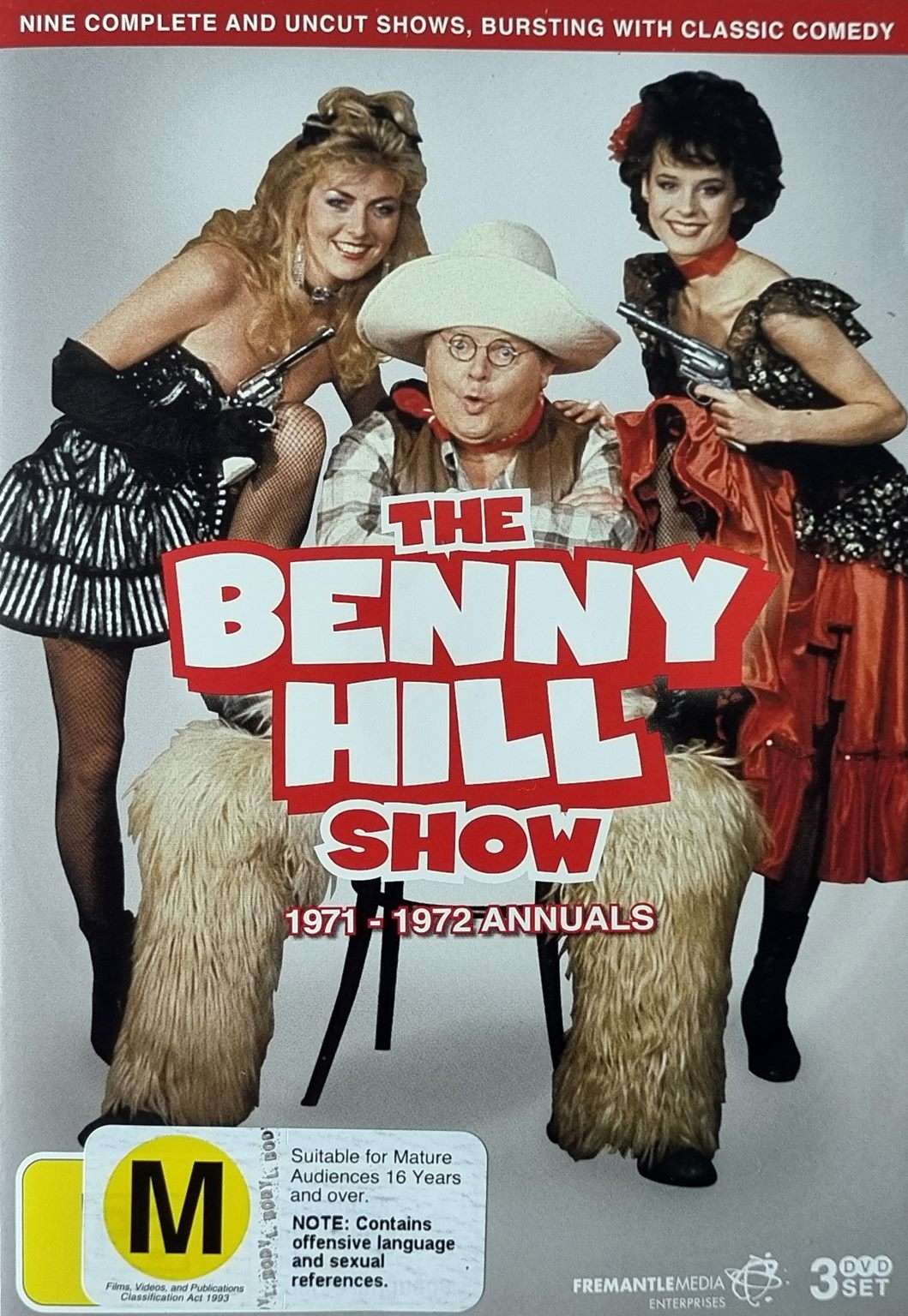 The Benny Hill Show: 1971 - 1972 Annuals 9 uncut shows