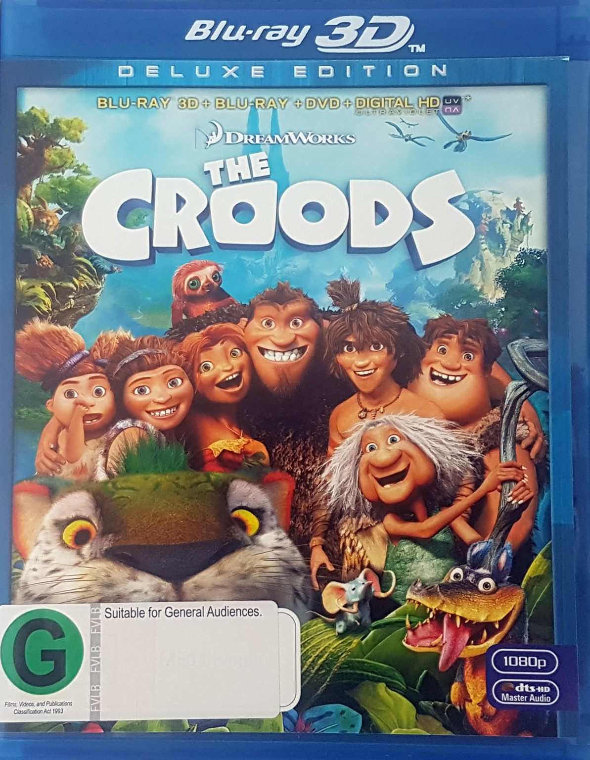 The Croods 3D + 2D (Blu Ray) + DVD Default Title