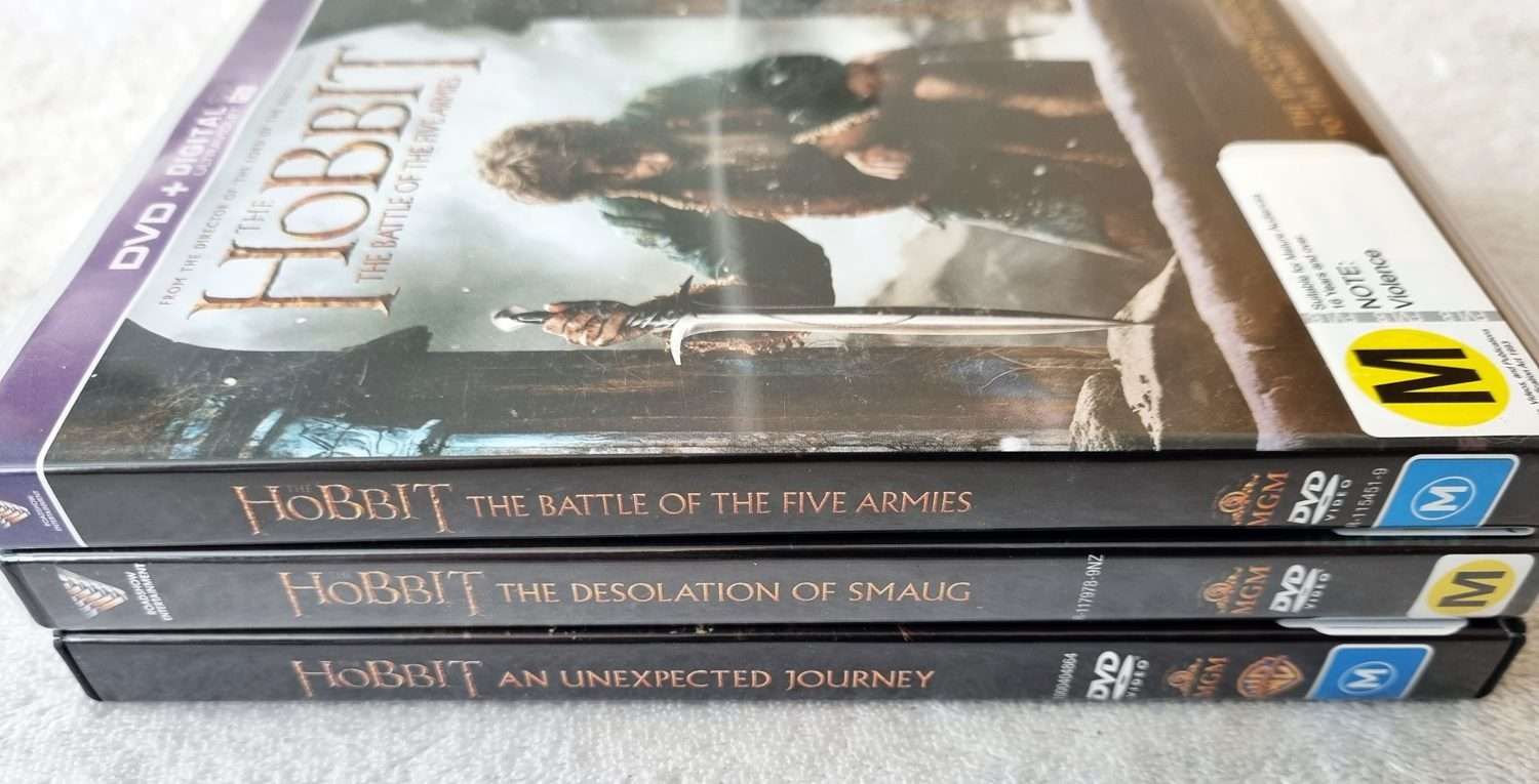 The Hobbit Trilogy: An Unexpected Journey / The Desolation of Smaug / The Battl