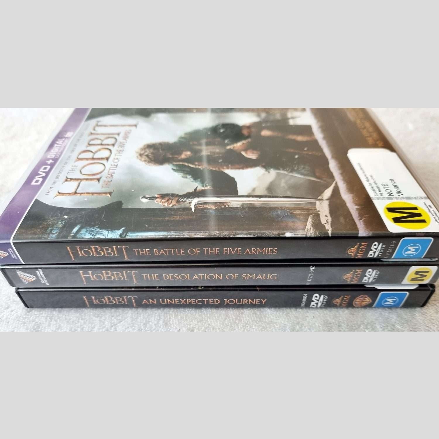 The Hobbit Trilogy: An Unexpected Journey / The Desolation of Smaug / The Battl