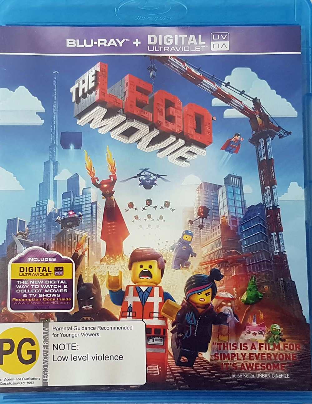 The Lego Movie (Blu Ray) Default Title