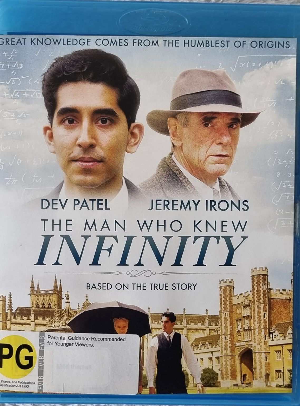 The Man Who Knew Infinity (Blu Ray) Default Title