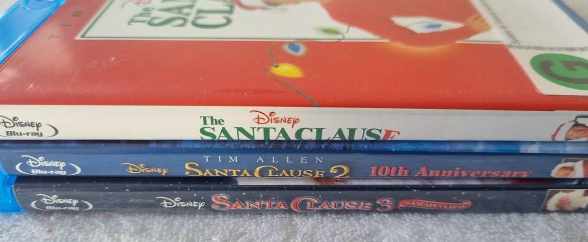 The Santa Clause 1,2,3 (Blu Ray) Default Title