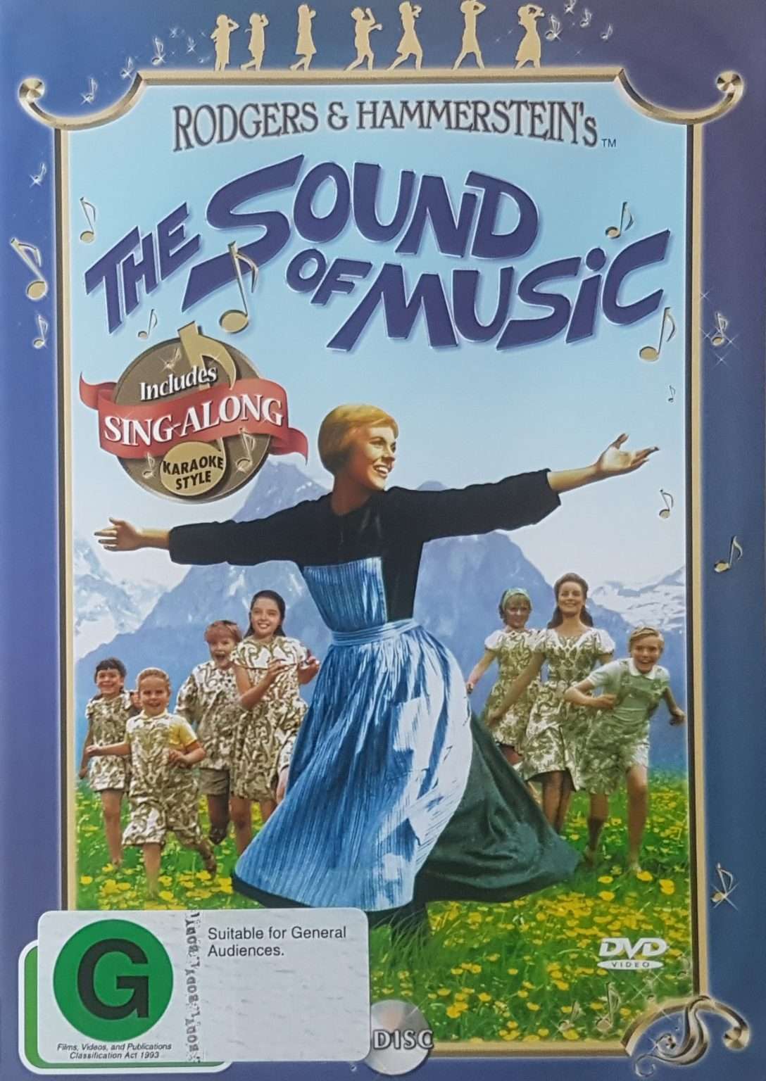 The Sound of Music: Sing Along Edition w/ lyrics book