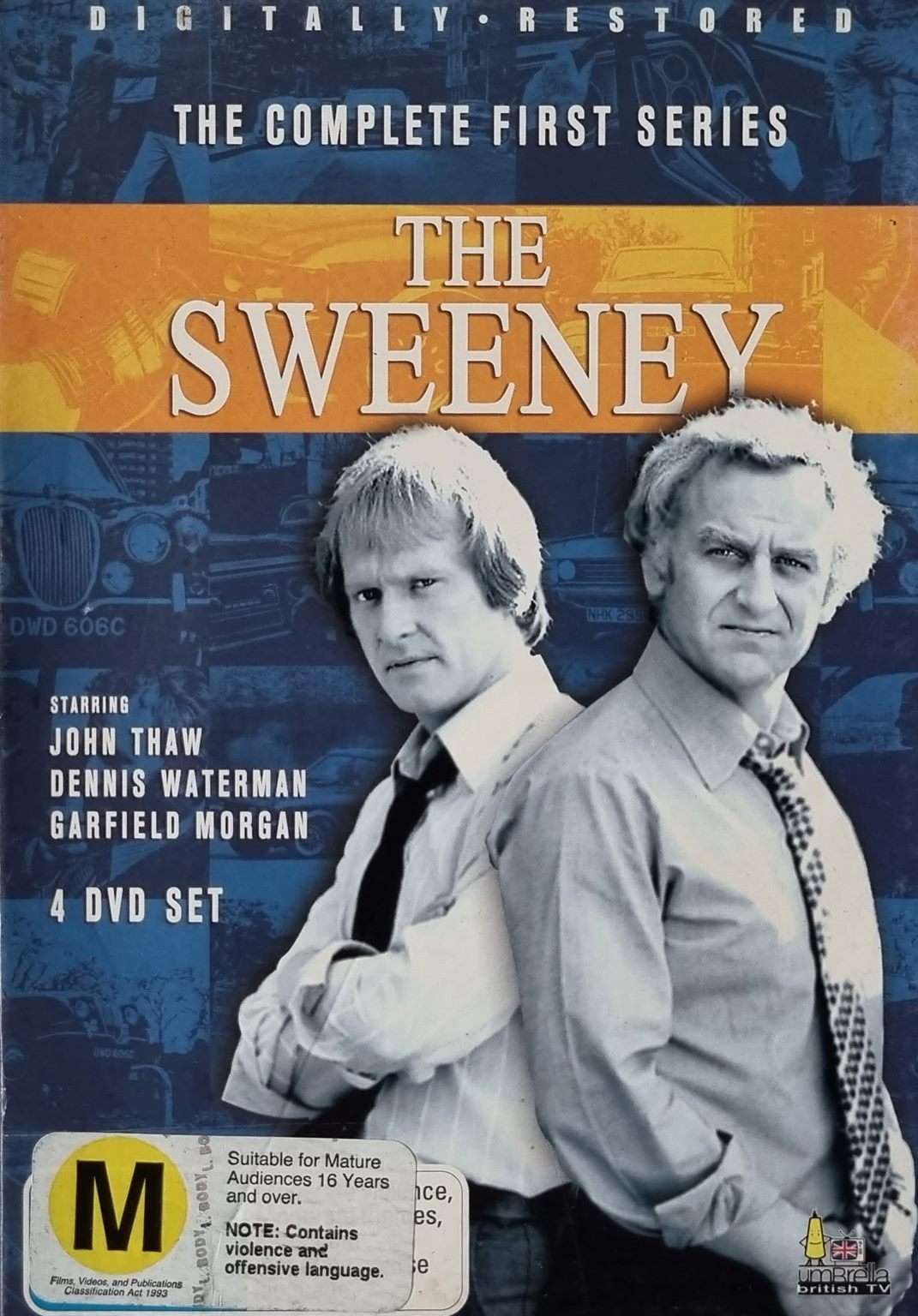 The Sweeney: The Complete First Series 4 Disc Set