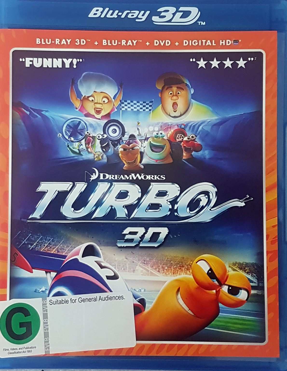 Turbo 3D + 2D (Blu Ray) Default Title