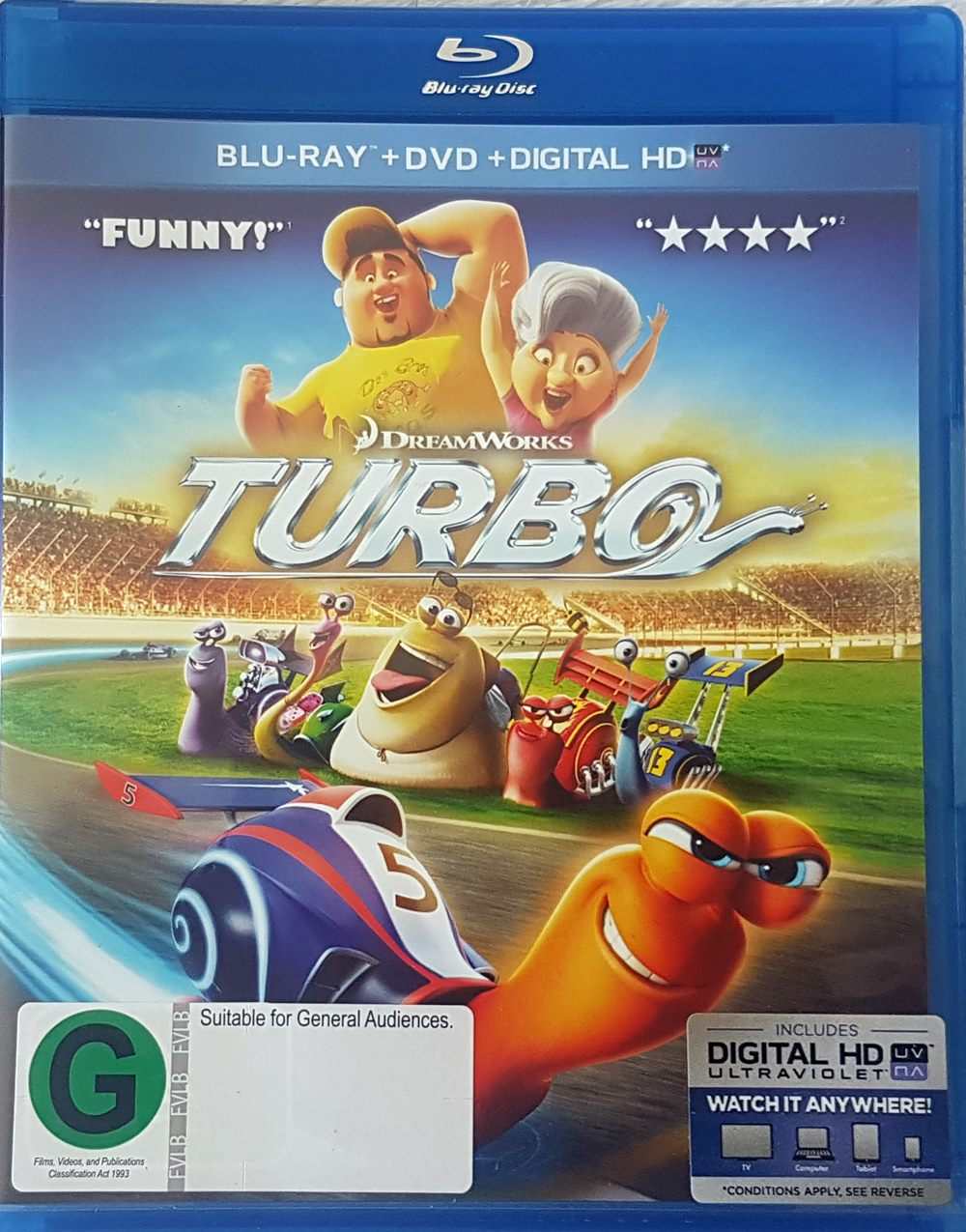 Turbo (Blu Ray) Default Title