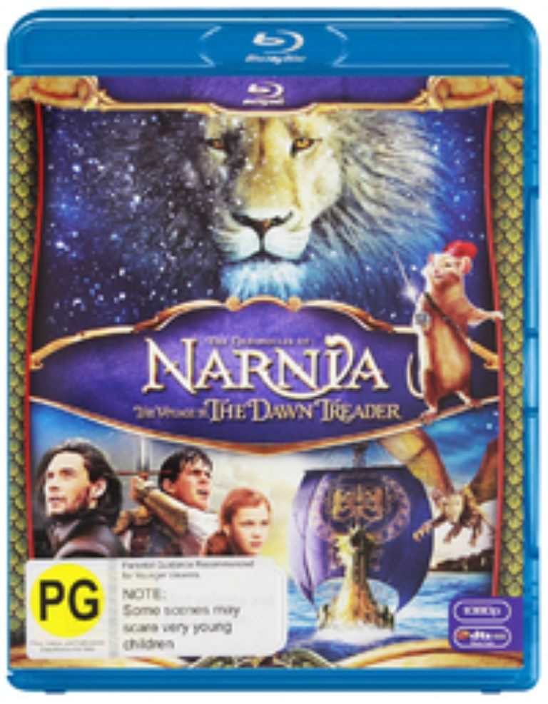 Voyage of the Dawn Treader: Chronicles of Narnia (Blu Ray) + DVD Default Title