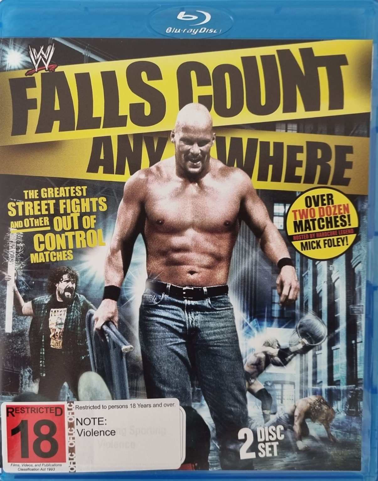 WWE: Falls Count Anywhere (Blu Ray) 2 Disc Default Title