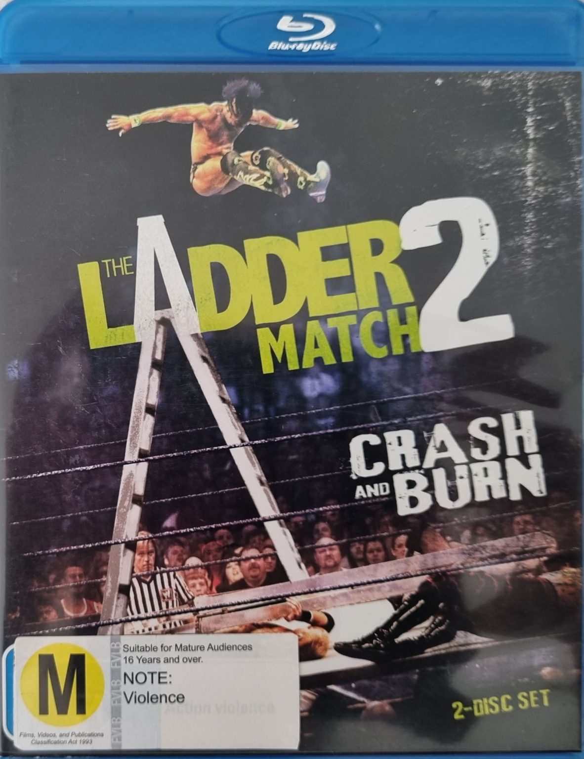 WWE: Ladder Match 2 - Crash and Burn (Blu Ray) 2 Disc Default Title
