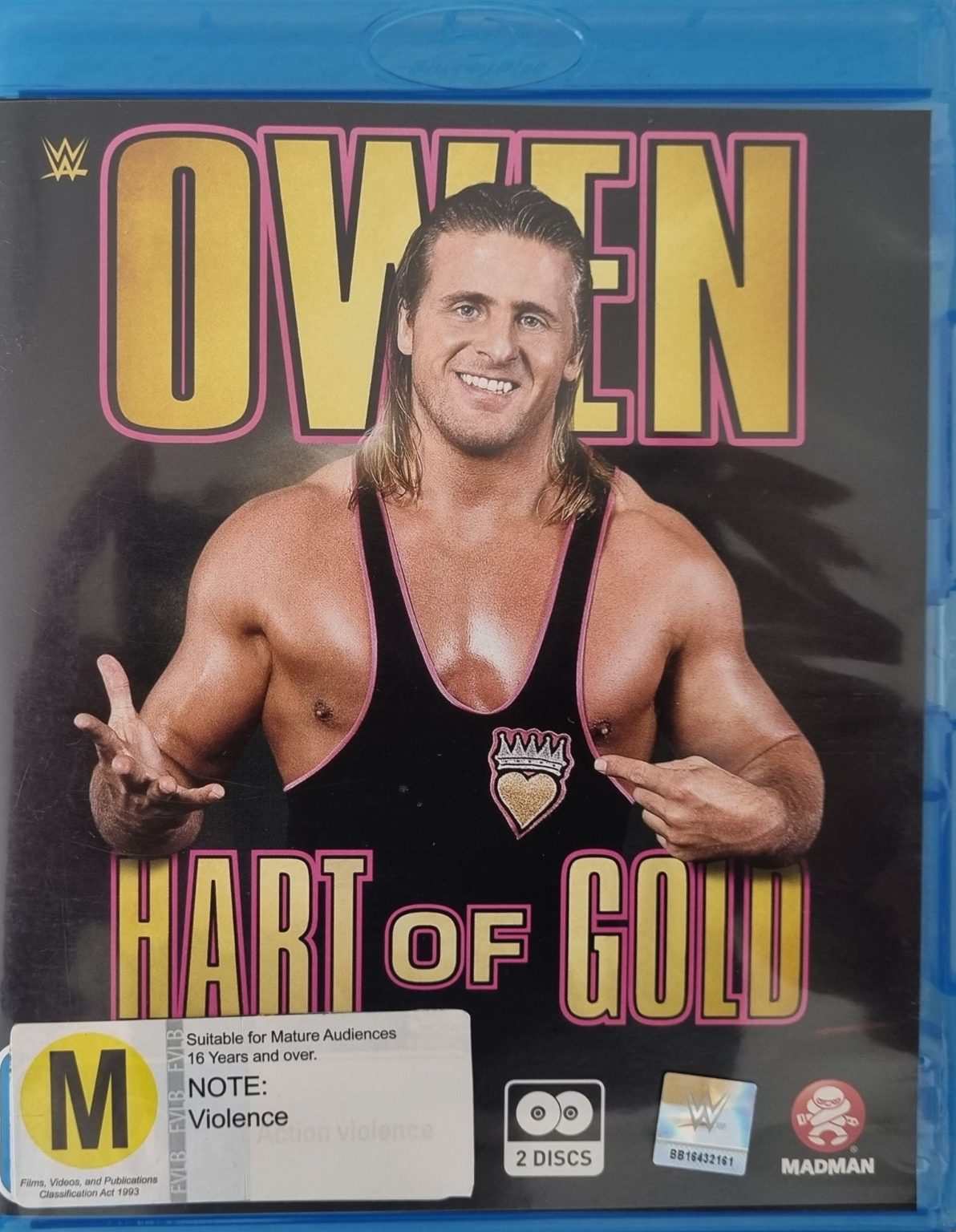 WWE: Owen Hart of Gold (Blu Ray) 2 Disc Default Title