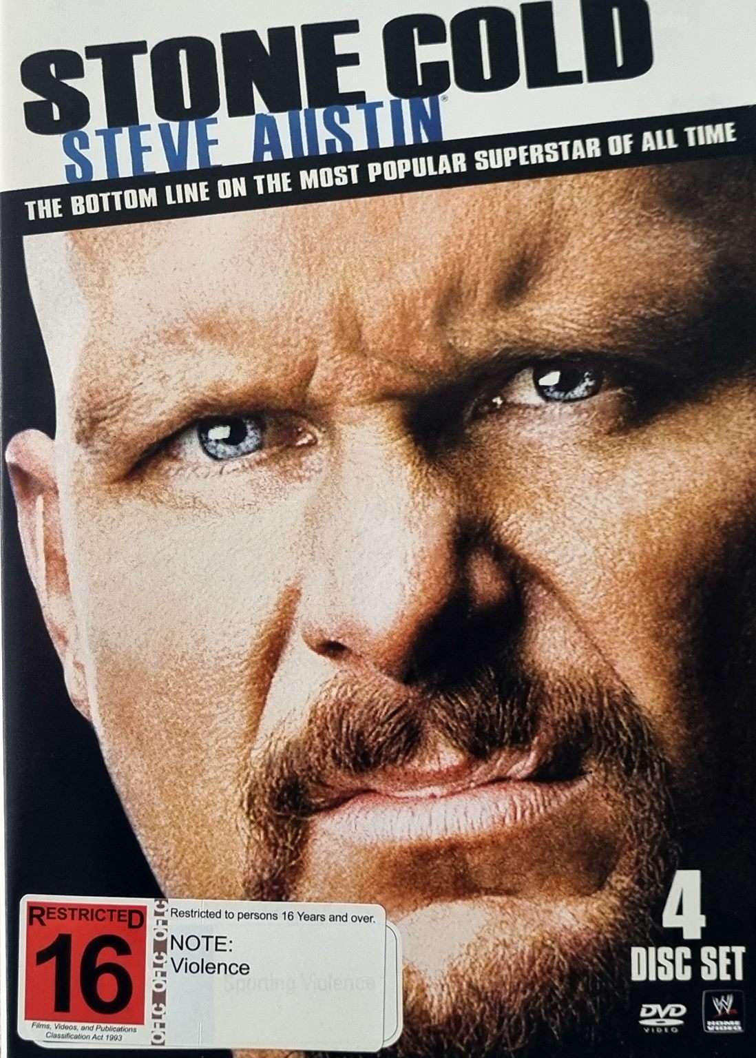 WWE: Stone Cold Steve Austin: The Bottom Line... 4 Disc Set