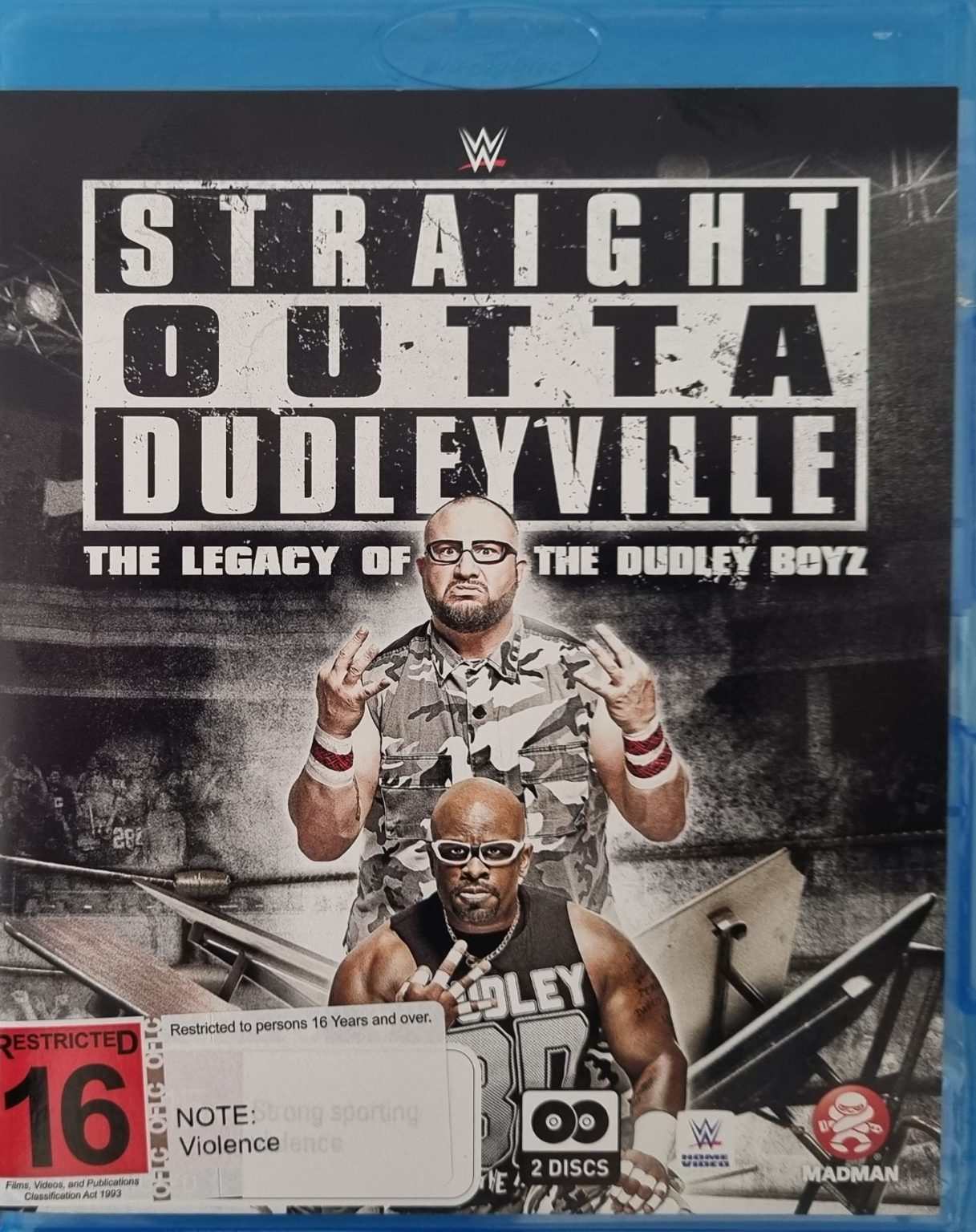 WWE: Straight Outta Dudleyville: The Legacy of the Dudley Boyz (Blu Ray) 2 Disc Default Title