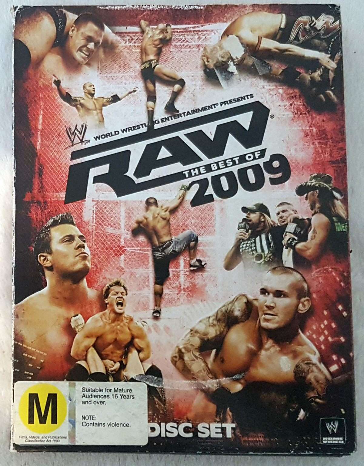 WWE: The Best of Raw 2009 3 Disc Set