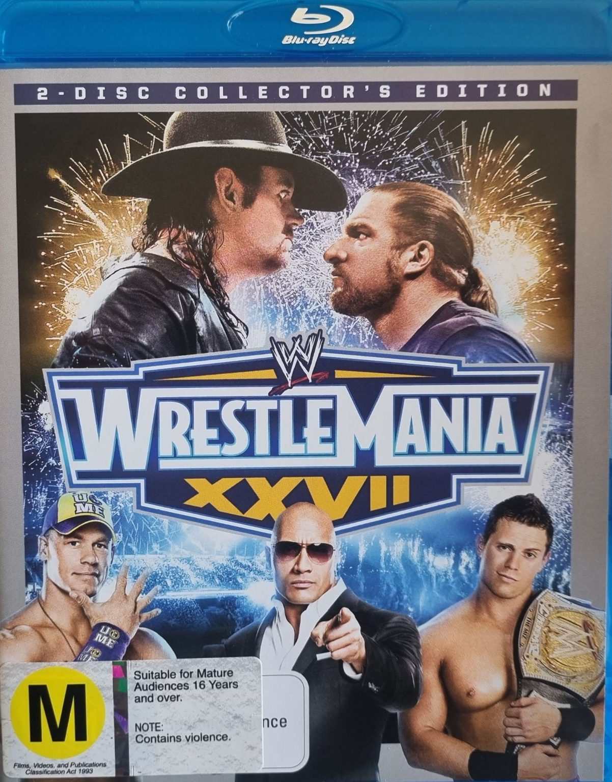 WWE: Wrestlemania XXVII Blu Ray