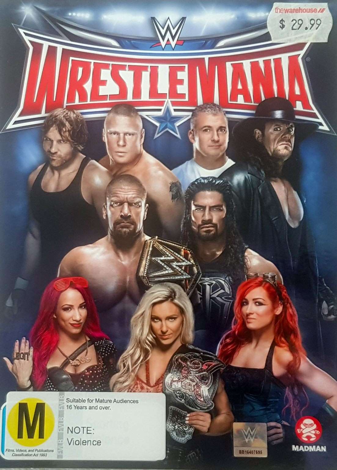 WWE: Wrestlemania 32: 2016