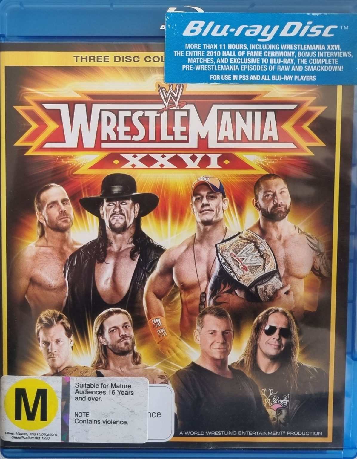 WWE: Wrestlemania XXVI (Blu Ray) Default Title