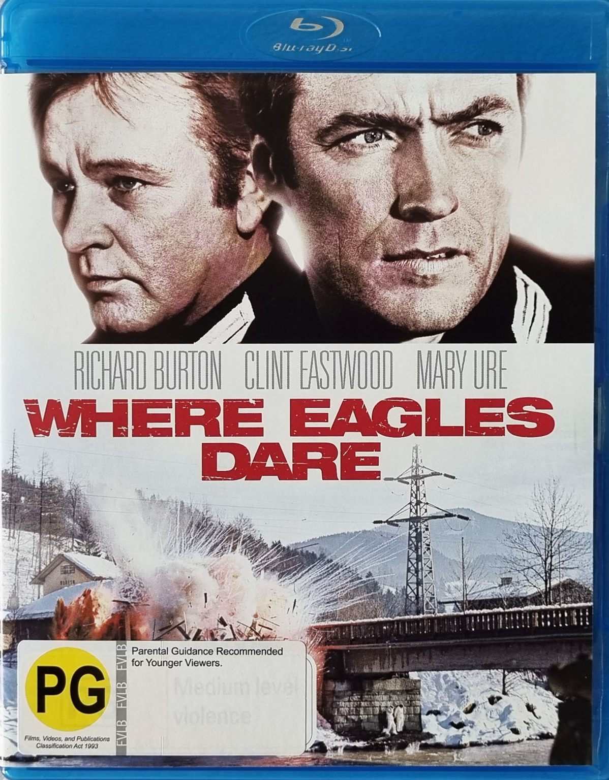 Where Eagles Dare (Blu Ray) Default Title